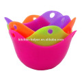 FDA approved top quality silicone egg holder silicone egg poacher